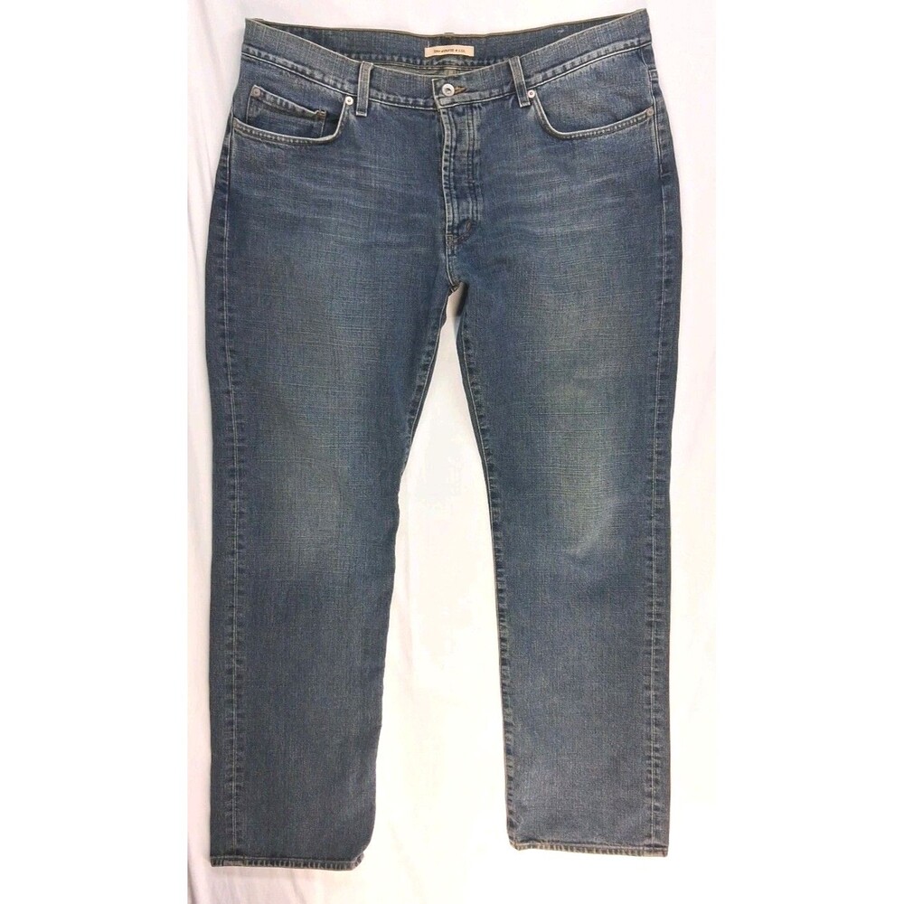 John Varvatos Mens Usa Bowery Fit Jeans Slim Straight 40x32 Heritage Workwear